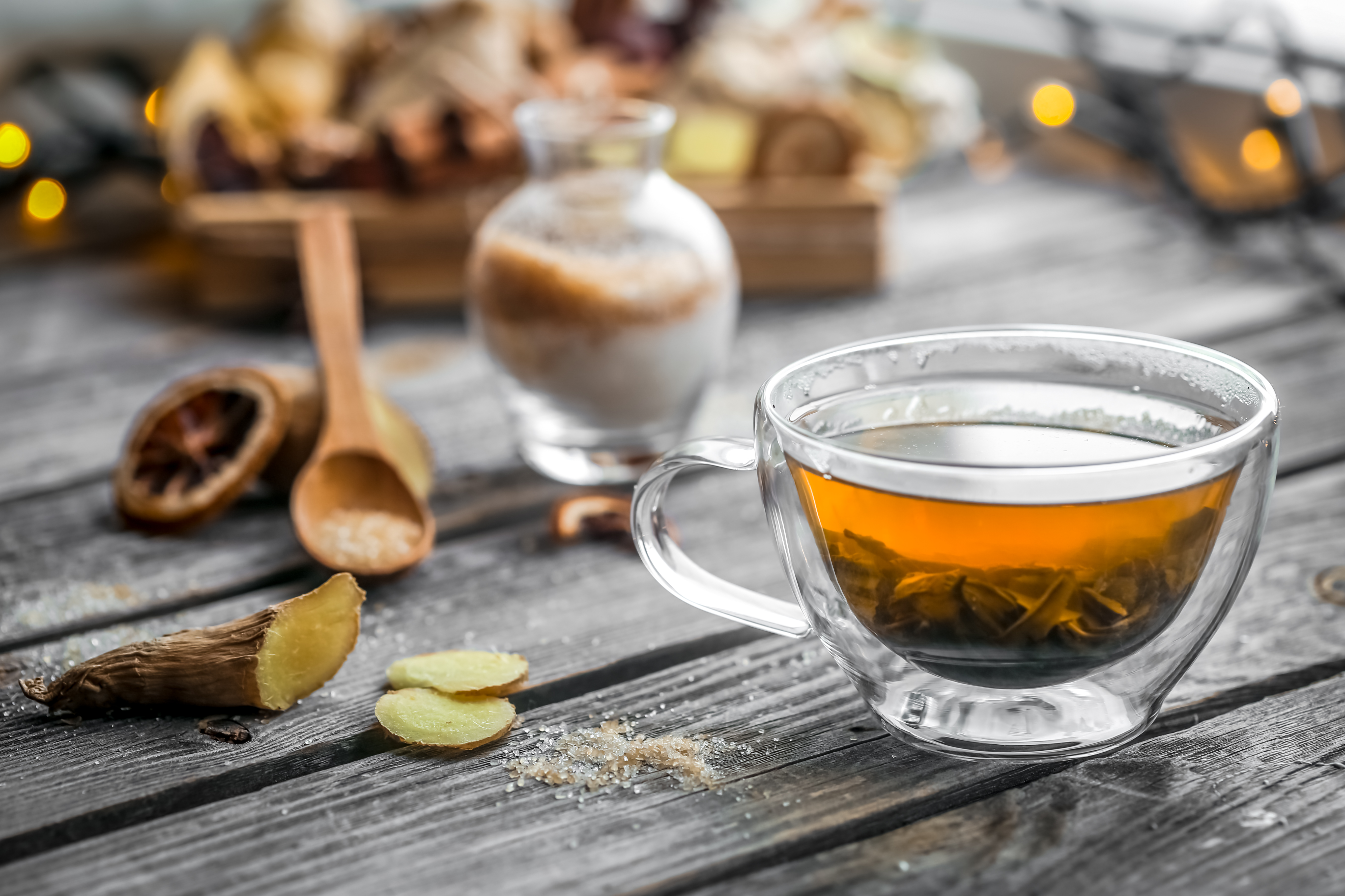 Cup of herbal tea